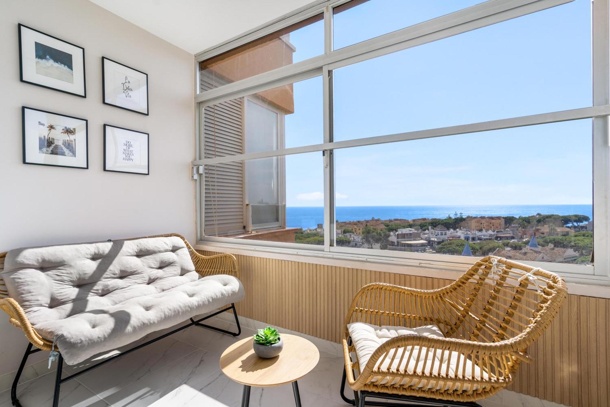 Modern Studio Apartment With Sea Views 5 Min From The Beach Sitio de Calahonda Exterior foto